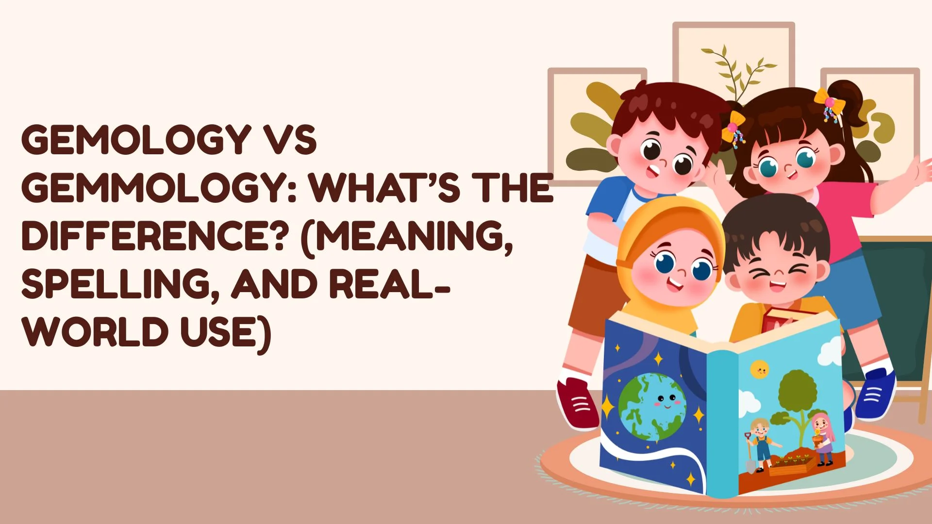 Gemology vs Gemmology: What’s the Difference? (Meaning, Spelling, and Real-World Use)