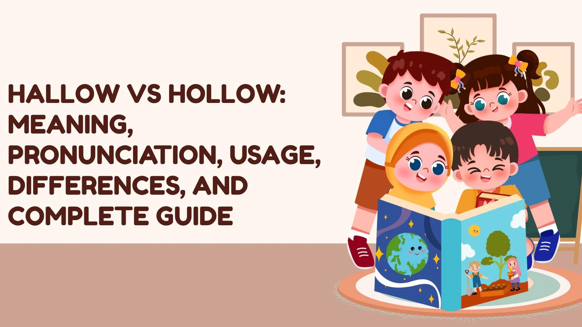Hallow vs Hollow: Meaning, Pronunciation, Usage, Differences, and Complete Guide