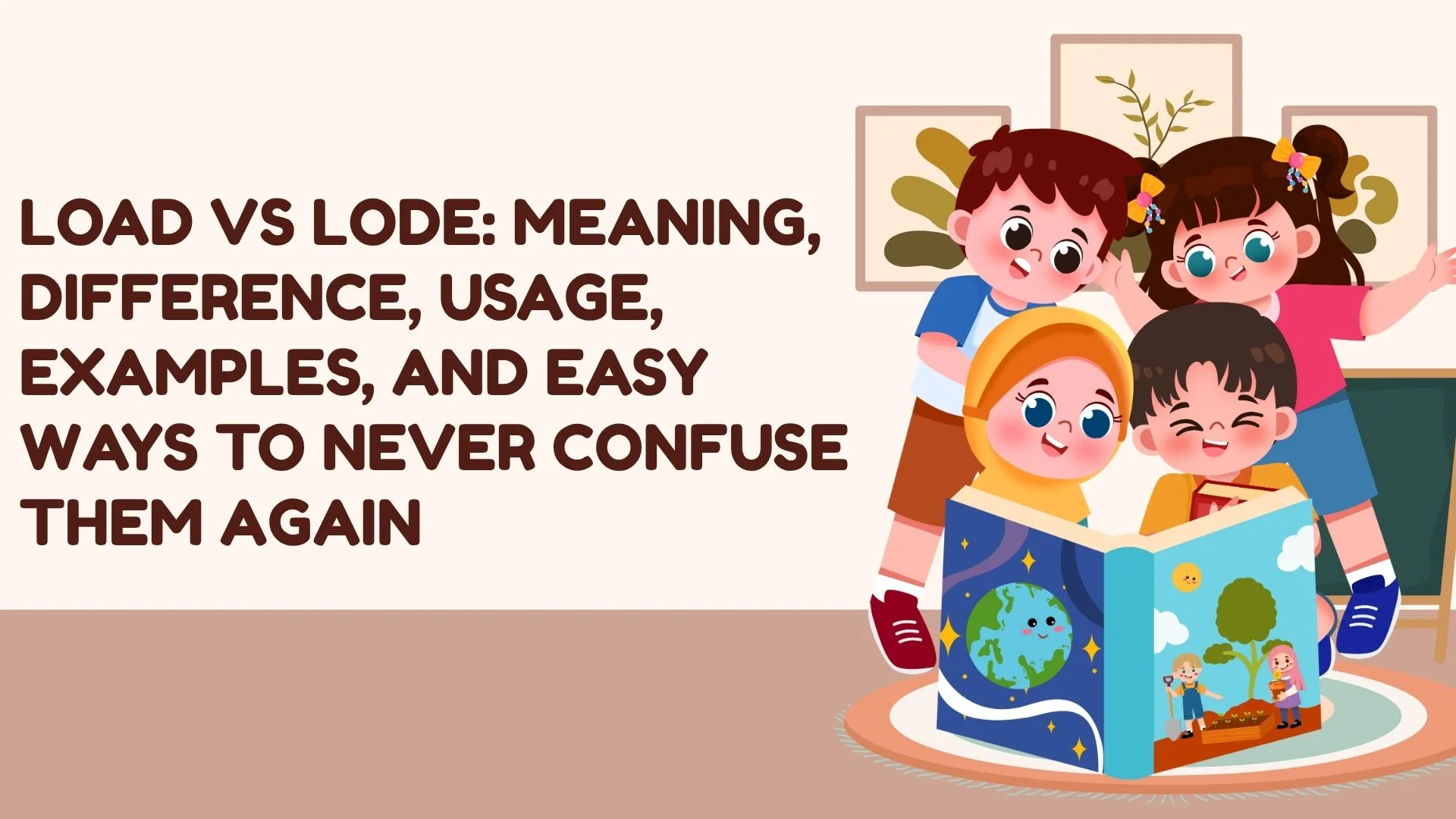 Load vs Lode: Meaning, Difference, Usage, Examples, and Easy Ways to Never Confuse Them Again