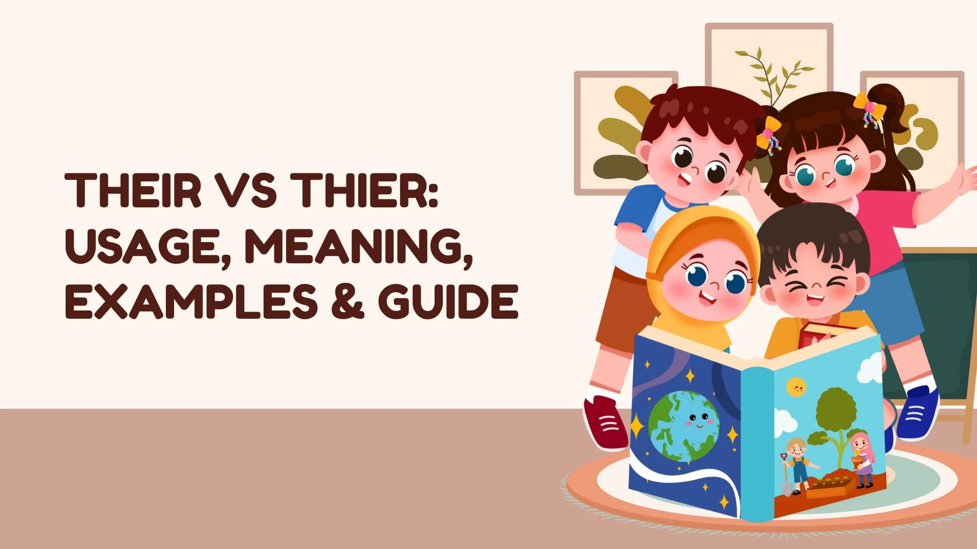 Their vs Thier: Usage, Meaning, Examples & Guide