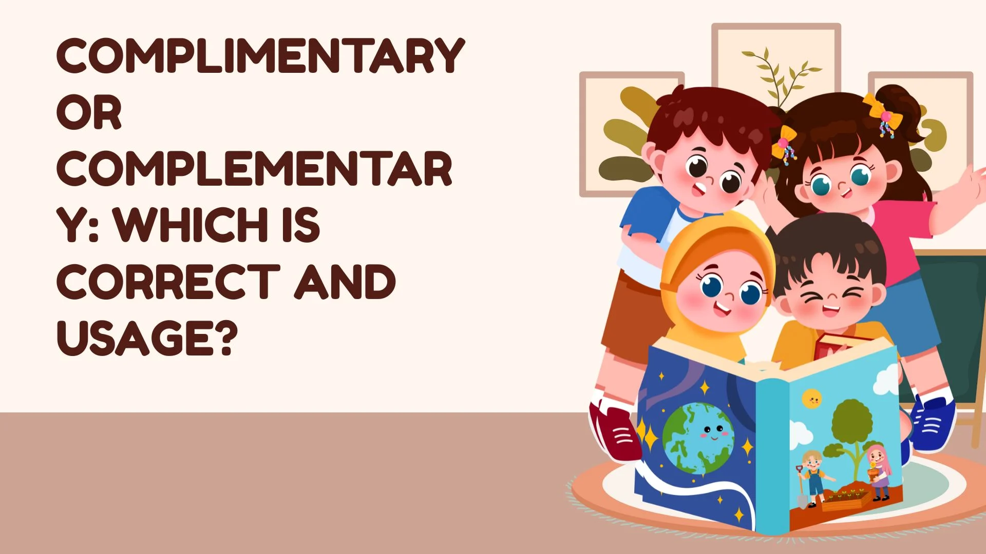 Complimentary or Complementary: Which Is Correct and Usage?