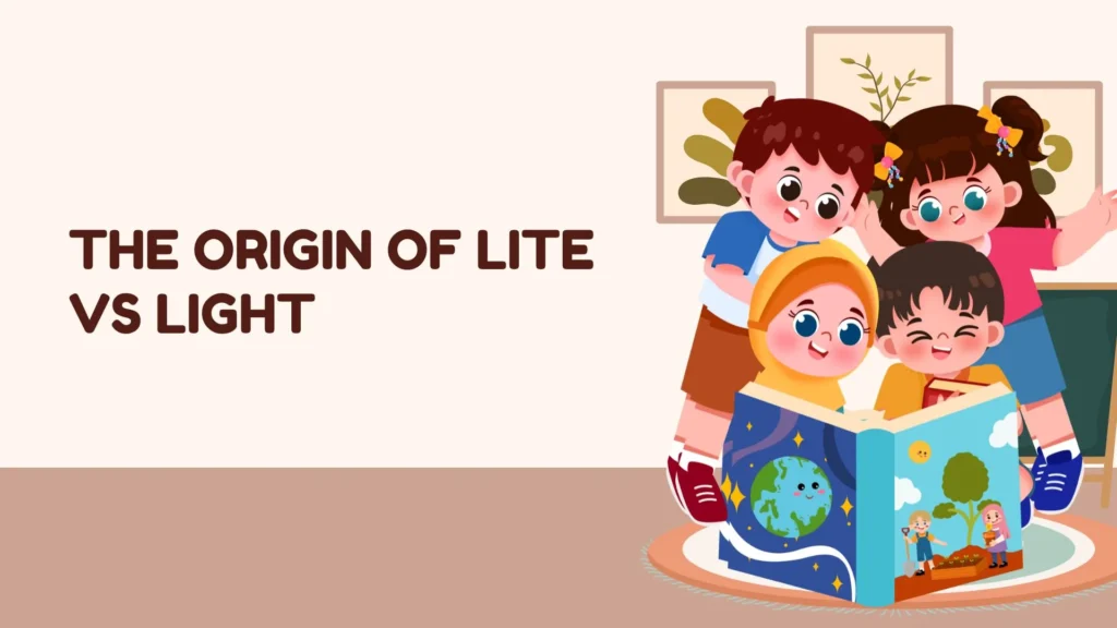 The Origin of Lite vs Light