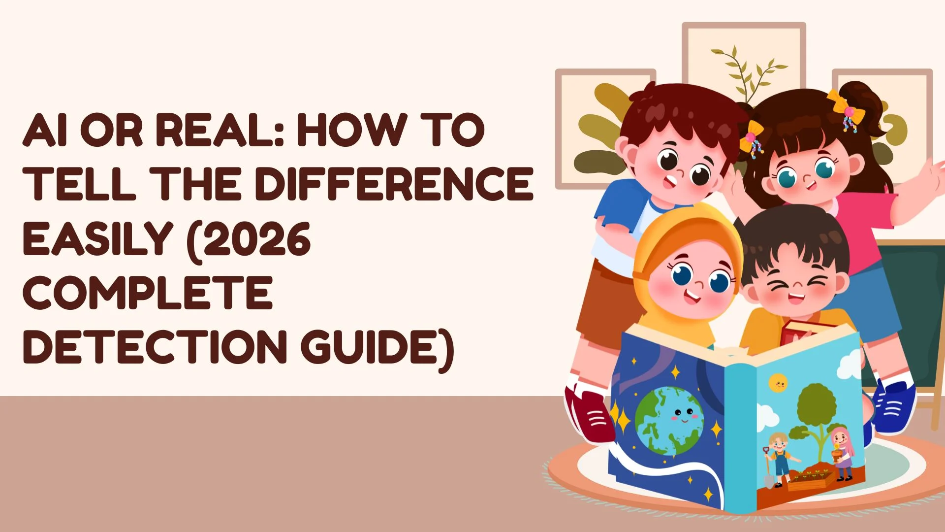 AI or Real: How to Tell the Difference Easily (2026 Complete Detection Guide)