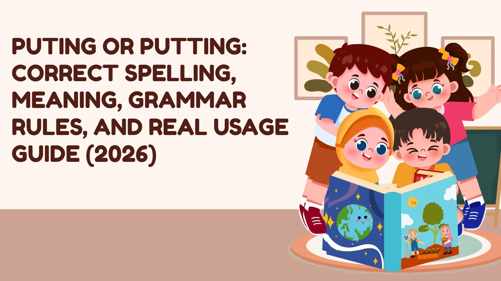 Puting or Putting: Correct Spelling, Meaning, Grammar Rules, and Real Usage Guide (2026)