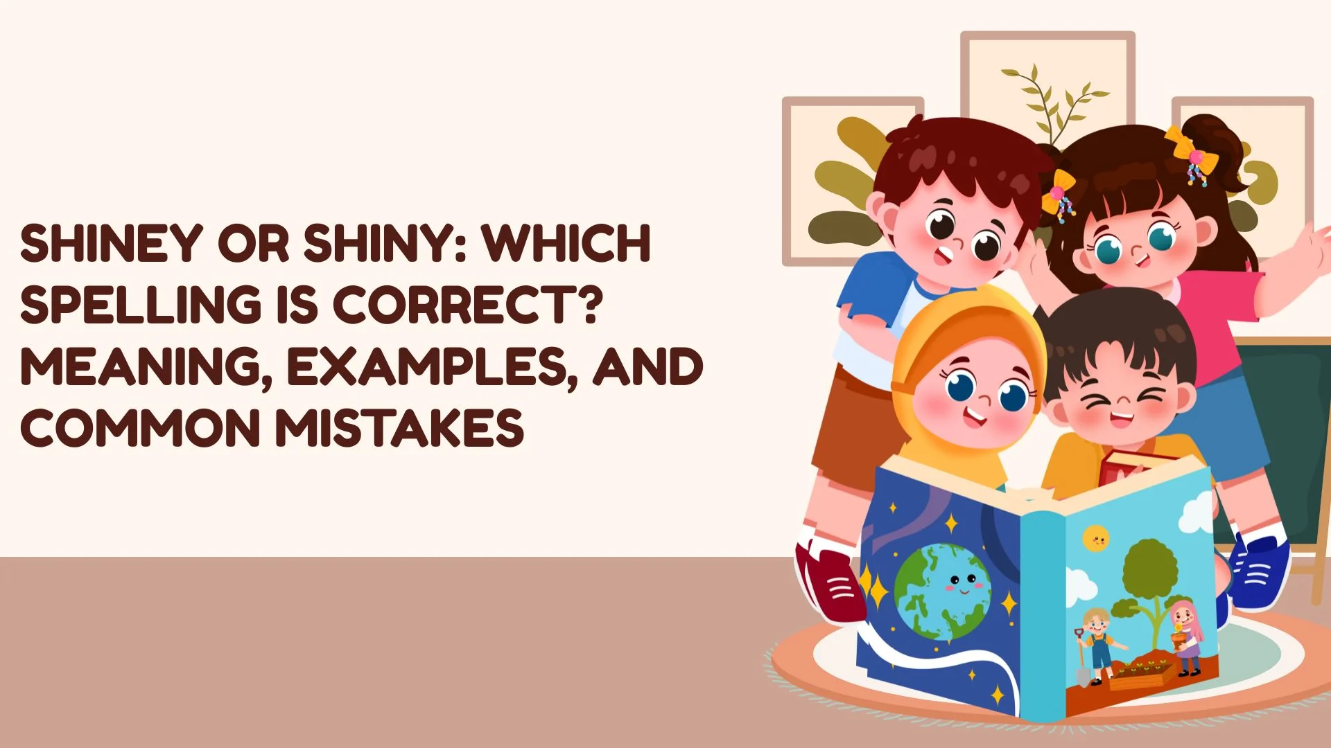 Shiney or Shiny: Which Spelling Is Correct? Meaning, Examples, and Common Mistakes