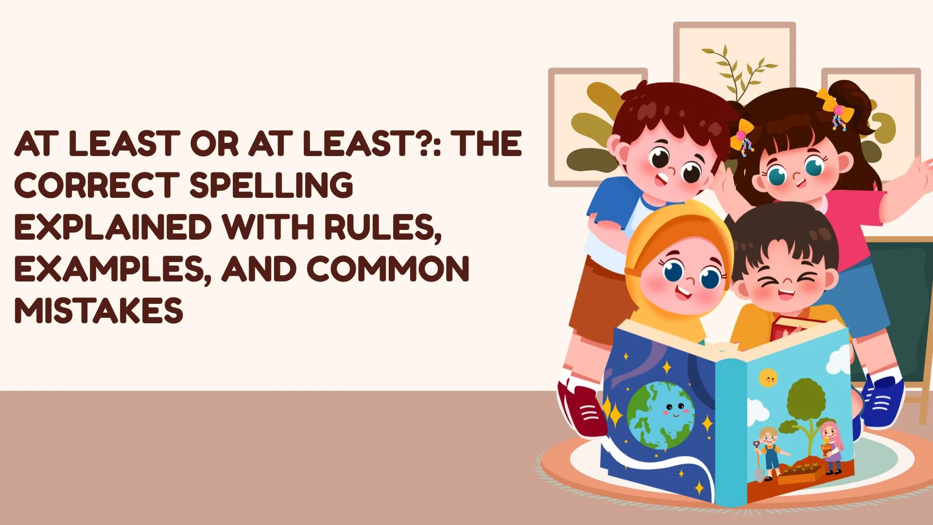 At Least or At Least?: The Correct Spelling Explained with Rules, Examples, and Common Mistakes
