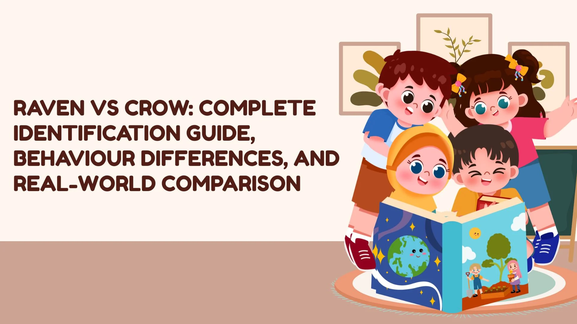 Raven vs Crow: Complete Identification Guide, Behaviour Differences, and Real-World Comparison