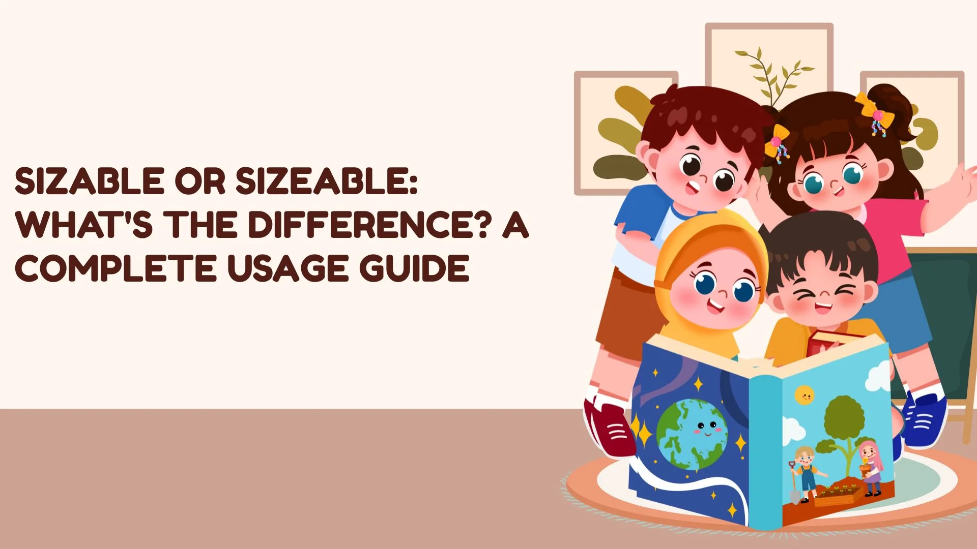 Sizable or Sizeable: What's the Difference? A Complete Usage Guide